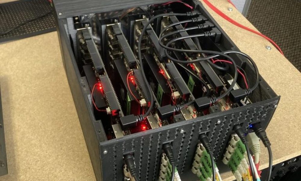 Our UDP Saturator: Solidago. For your data management stress testing needs