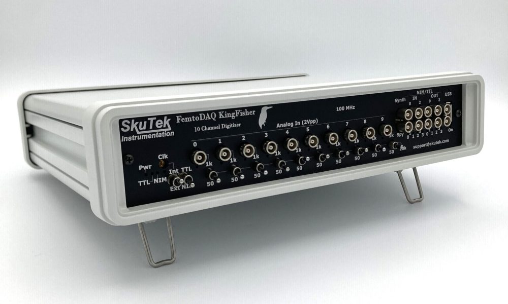 Our 10 Channel Digitizer: FemtoDAQ Kingfisher!